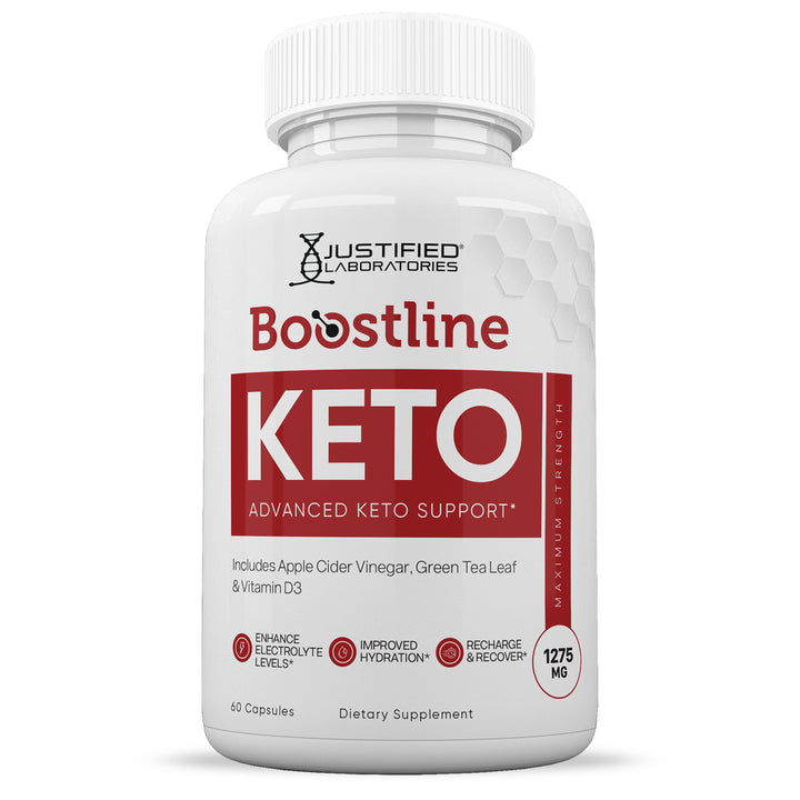 Front of Boostline Keto ACV Pills 1275MG
