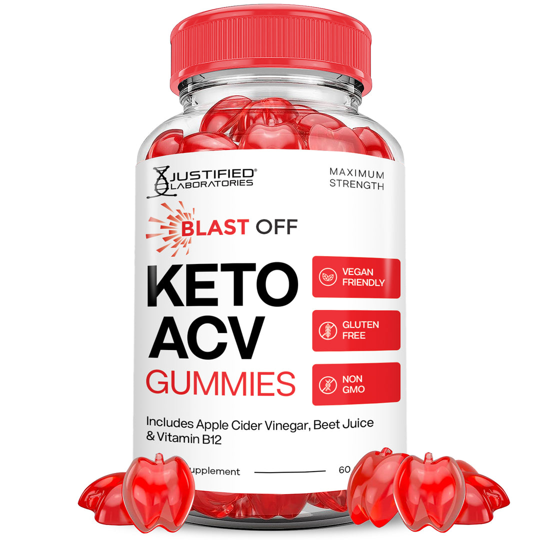 1 Bottle Blast Off Keto ACV Gummies 1000MG