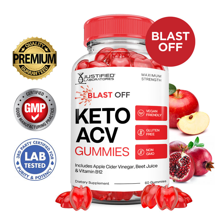 Blast Off Keto ACV Gummies 1000MG