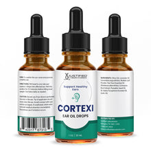Afbeelding in Gallery-weergave laden, All sides of bottle of the Cortexi Ear Oil Drops