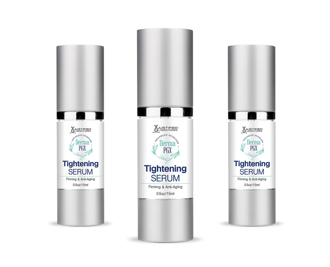 3 bottles of Derma PGX Tightening Serum