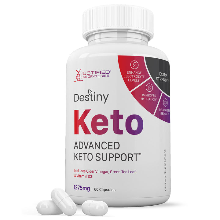 1 bottle of Destiny Keto ACV Pills 1275MG