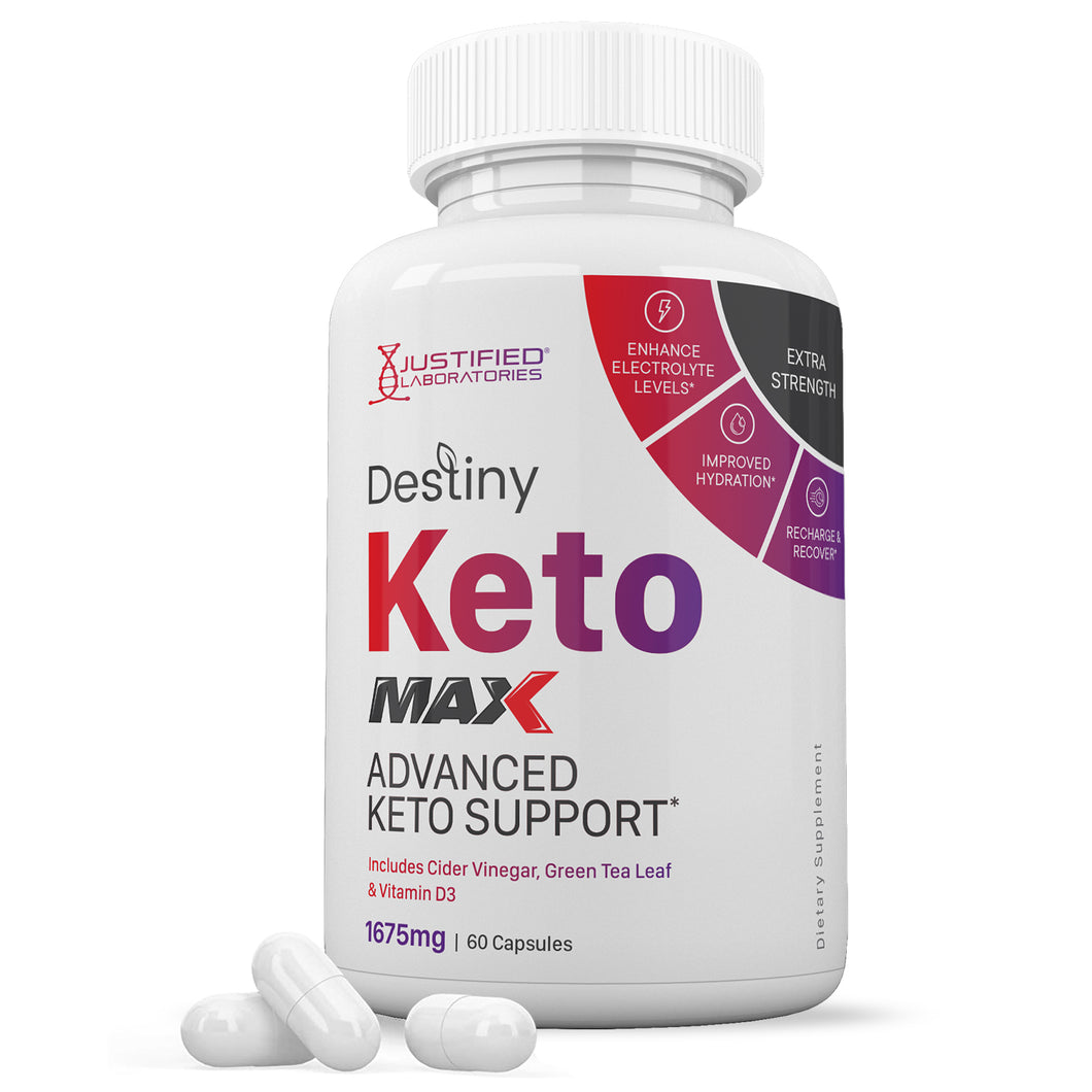Destiny Keto ACV Max Pills 1675MG