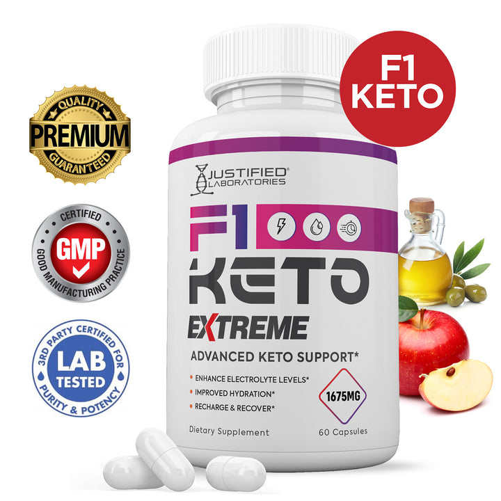 F1 Keto ACV Extreme Pills 1675MG