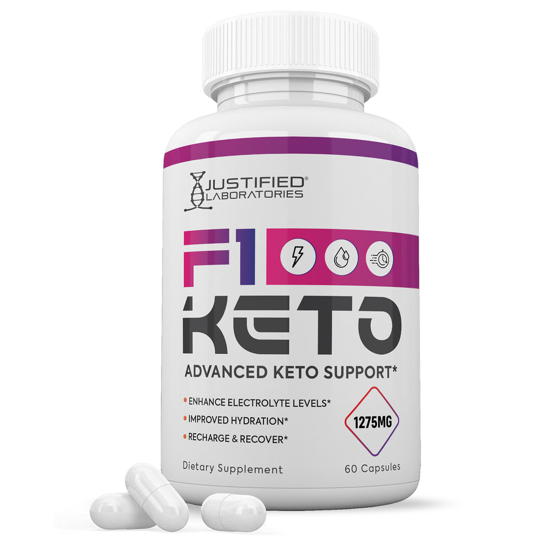 1 bottle of F1 Keto ACV Pills 1275MG