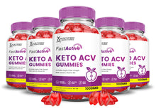 Load image into Gallery viewer, 5 Bottles Fast Active Keto ACV Gummies 1000MG