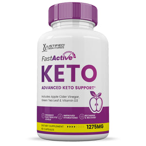 Fast Active Keto ACV Pills 1275MG