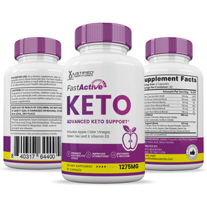 Fast Active Keto ACV Pills 1275MG