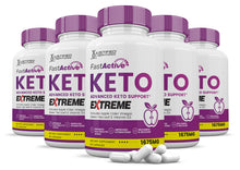 Laden Sie das Bild in den Galerie-Viewer, 5 Bottles Fast Active Keto ACV Extreme Pills 1675MG