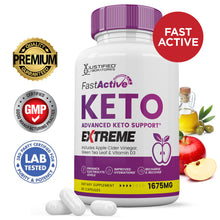 Laden Sie das Bild in den Galerie-Viewer, Fast Active Keto ACV Extreme Pills 1675MG