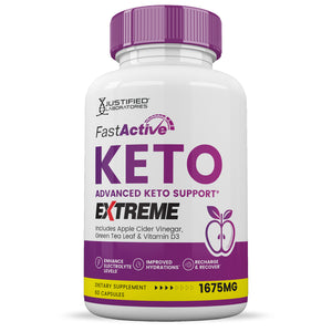 Fast Active Keto ACV Extreme Pills 1675MG