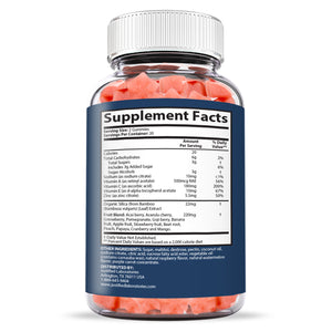 Supplement Facts of Full Body Health Keto Max Gummies