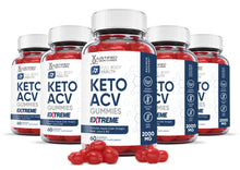 Load image into Gallery viewer, 5 bottles of 2 x Stronger Full Body Keto ACV Gummies Extreme 2000mg