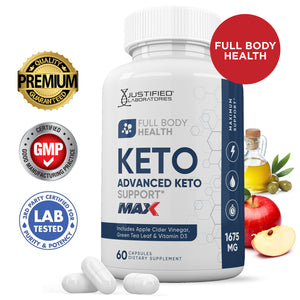 Full Body Health Keto ACV Max Pills 1675MG