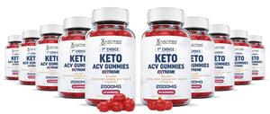 10 bottles of 2 x Stronger 1st Choice Keto ACV Gummies Extreme 2000mg