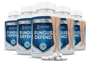 5 bottle of Fungus Defend 1.5 Billion CFU