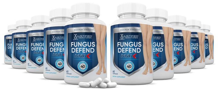 10 bottles of 3 X Stronger Fungus Defend Max 40 Billion CFU