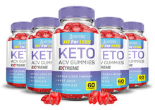 Load image into Gallery viewer, 5 bottles of 2 x Stronger Fit For Less Keto ACV Gummies Extreme 2000mg