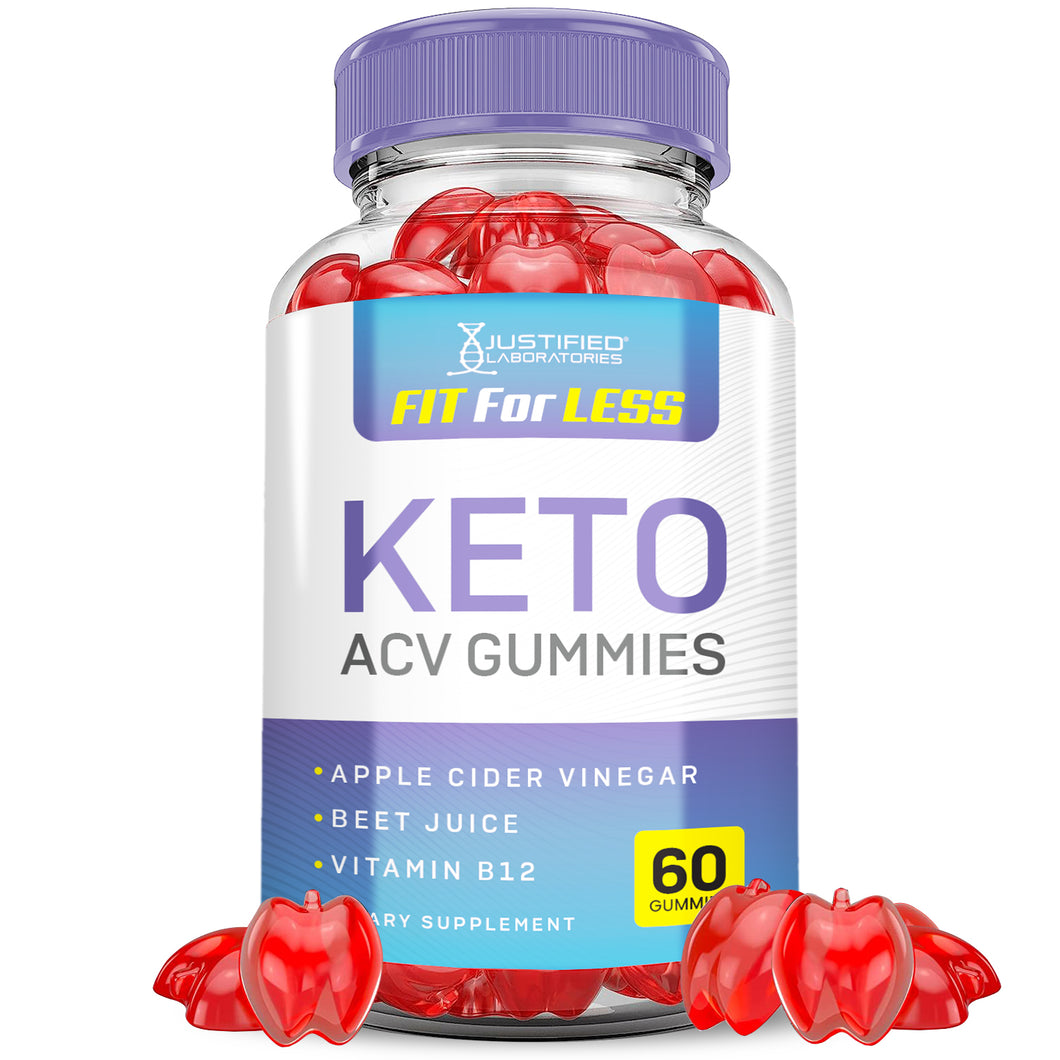 1 bottle of Fit For Less Keto ACV Gummies 1000MG