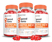Load image into Gallery viewer, 3 bottles of Good Keto ACV Gummies 1000MG