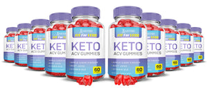 10 bottles of Fit For Less Keto ACV Gummies 1000MG
