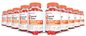 10 bottles of Good Keto ACV Gummies 1000MG