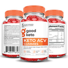 Load image into Gallery viewer, All sides of bottle of the Good Keto ACV Gummies 