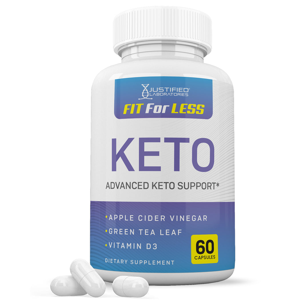 1 bottle of Fit For Less Keto ACV Pills 1275MG