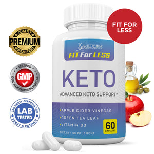 Fit For Less Keto ACV Pills 1275MG