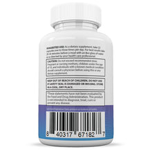 Cargar imagen en el visor de la Galería, Suggested Use and warnings of Fit For Less Keto ACV Pills 1275MG
