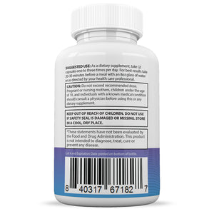 Suggested Use and warnings of Fit For Less Keto ACV Pills 1275MG