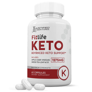 1 bottle of Fitlife Keto ACV Pills 1275MG