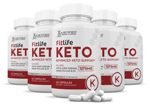 Cargar imagen en el visor de la Galería, 5 bottles of Fitlife Keto ACV Pills 1275MG