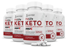 Cargar imagen en el visor de la Galería, 5 bottles of Fitlife Keto ACV Max Pills 1675MG