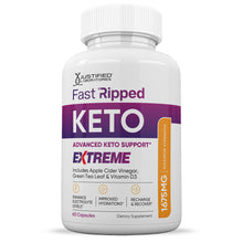 Afbeelding in Gallery-weergave laden, Fast Ripped Keto ACV Extreme Pills 1675MG