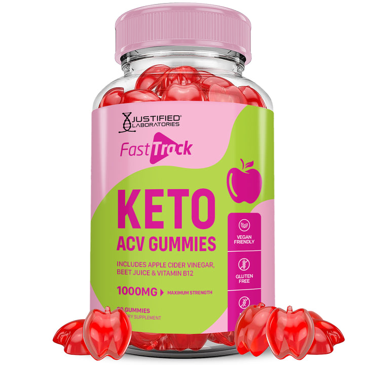1 Bottle Fast Track Keto ACV Gummies 1000MG