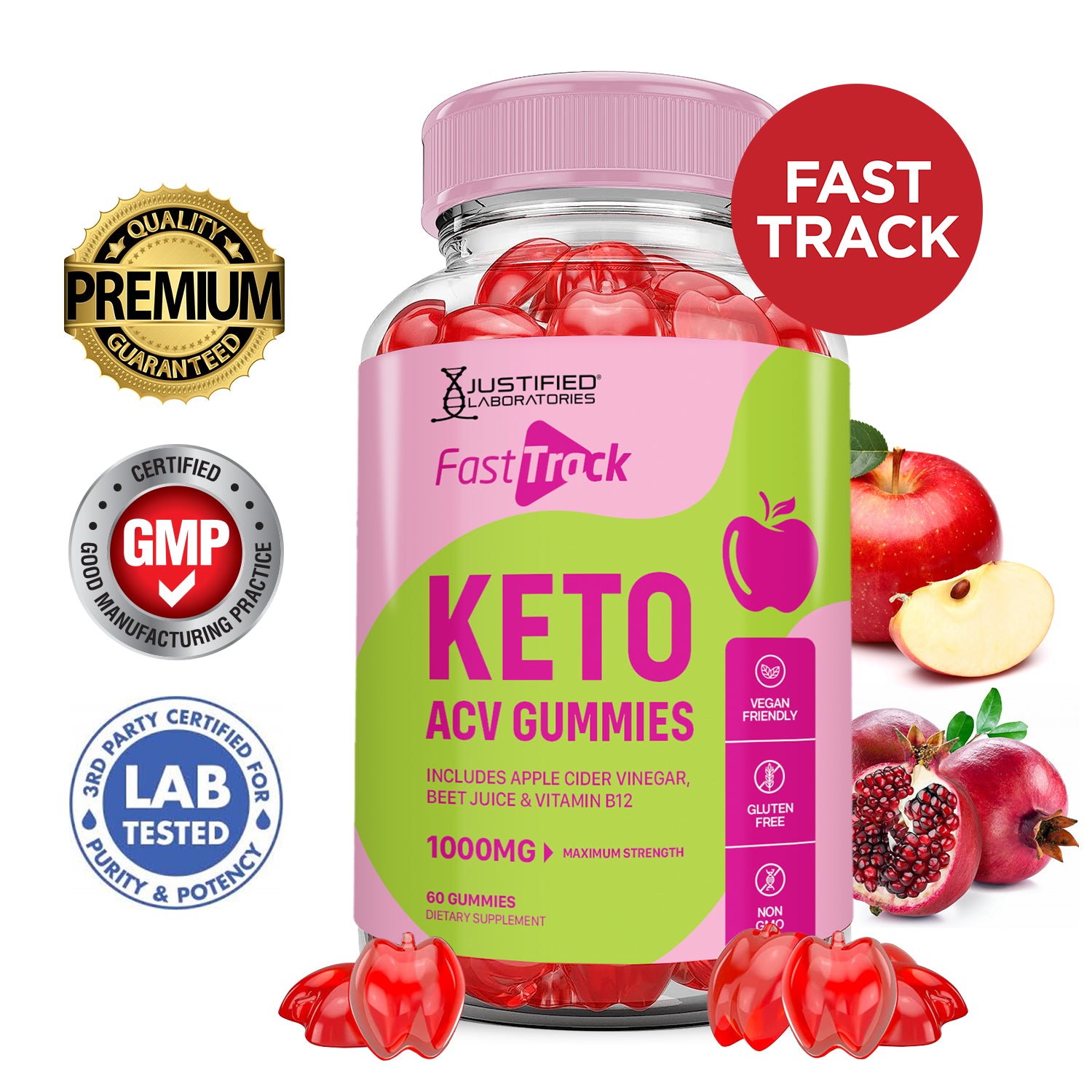Fast Track Keto ACV Gummies 1000MG