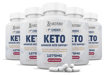 Cargar imagen en el visor de la Galería, 5 bottles of 1st Choice Keto ACV Pills 1275MG