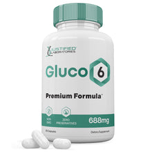 Carica l&#39;immagine nel visualizzatore di Gallery, Gluco 6 Premium Formula 688 MG