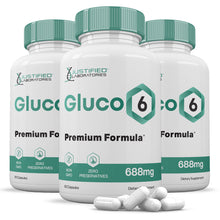 Laden Sie das Bild in den Galerie-Viewer, Gluco 6 Premium Formula 688 MG