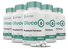 Cargar imagen en el visor de la Galería, Gluco 6 Premium Formula 688 MG