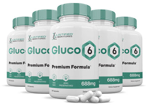 Gluco 6 Premium Formula 688 MG