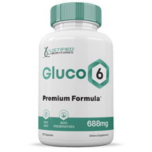Laden Sie das Bild in den Galerie-Viewer, Gluco 6 Premium Formula 688 MG