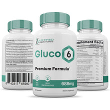 Cargar imagen en el visor de la Galería, Gluco 6 Premium Formula 688 MG