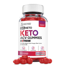 Load image into Gallery viewer, 1 bottle of 2 x Stronger G6 Keto ACV Gummies Extreme 2000mg