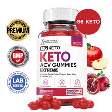 Load image into Gallery viewer, 2 x Stronger G6 Keto ACV Gummies Extreme 2000mg