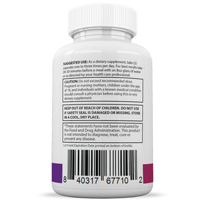 Suggested Use and warnings of G6 Keto ACV Pills 1275MG