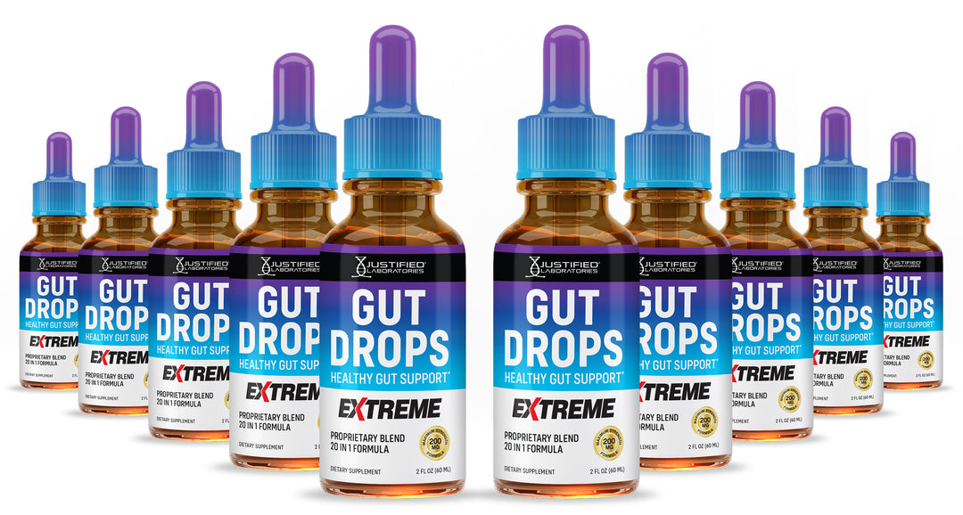 10 Bottles Gut Drops Extreme