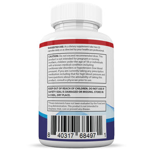 Suggested Use and warnings of Glucofreeze Max Advanced Formula 1295MG