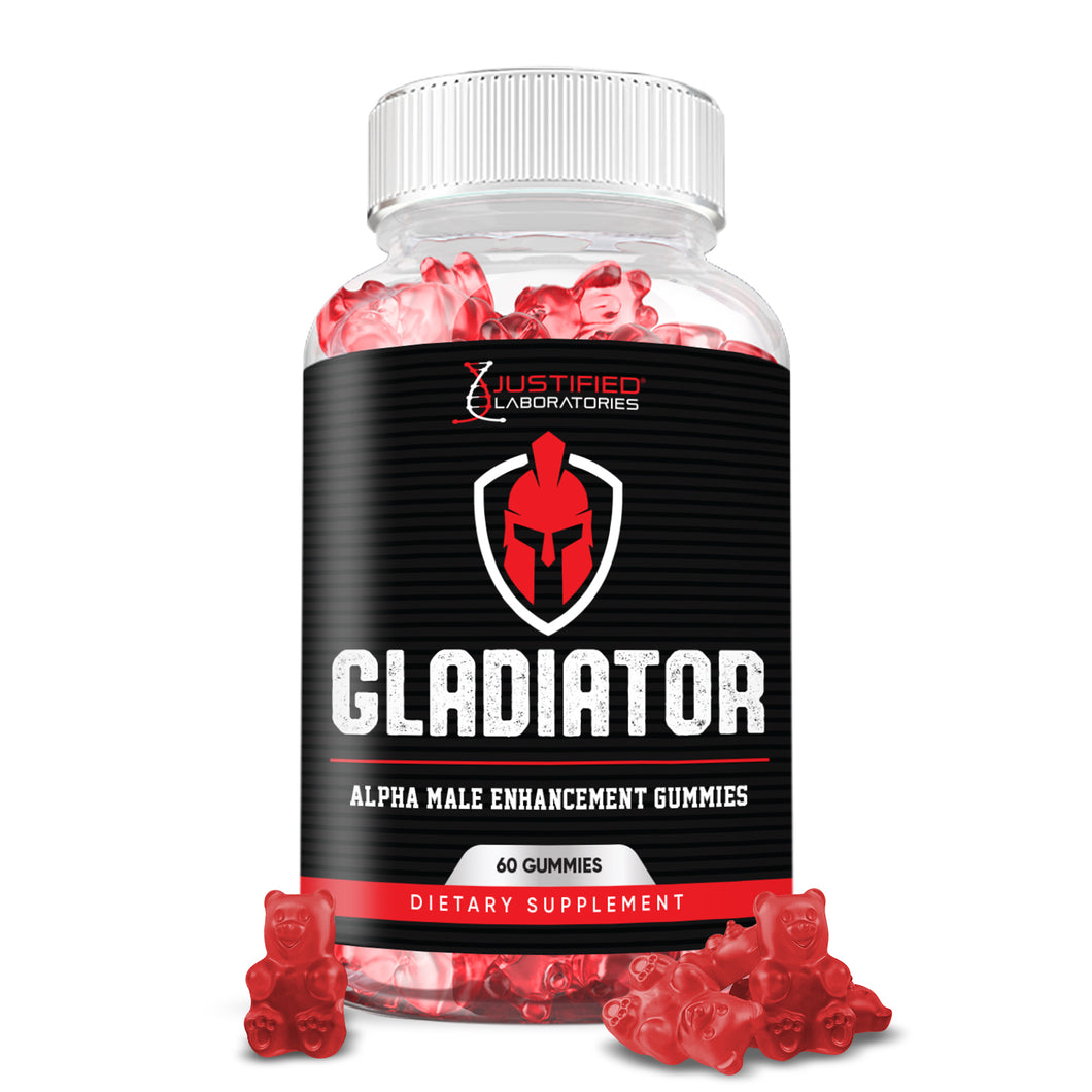 1 Bottle Gladiator Alpha Men's Health Gummies 310MG